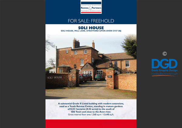 Reeves & Partners commercial property agents sample brochure of work